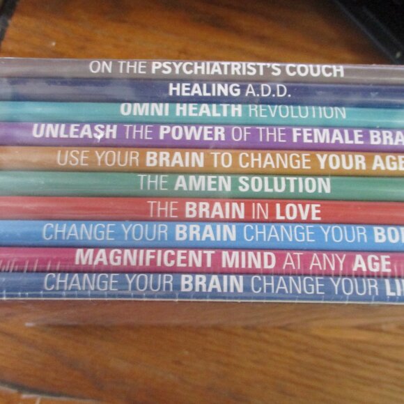 The Ultimate Brain Box X Complete 10 DVD Set Daniel Amen NEW SEALED - Picture 2 of 4